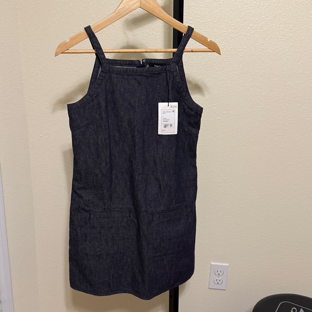 Theory 🌹Women's Dark Blue Denim Overalls